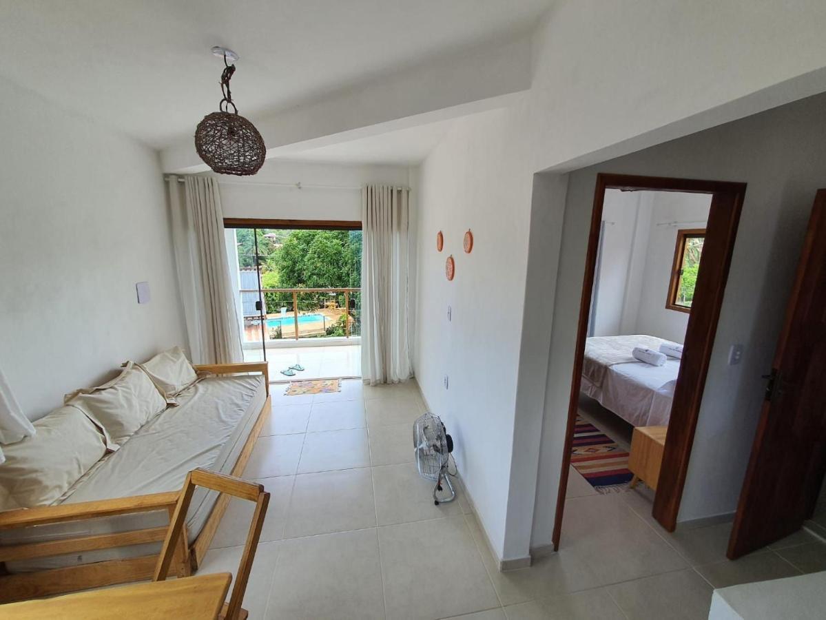 Vila Pitangueira - Apto Laranja - No Centro De Serra Grande Com Piscina, Jacuzzi, Internet Veloz 外观 照片